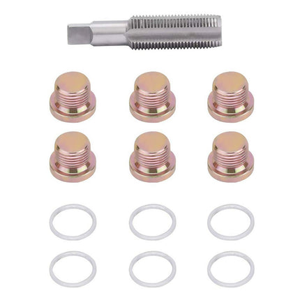 13-piece Automotive Oil Pan Thread Repair Tool Kit for Car Engine Maintenance