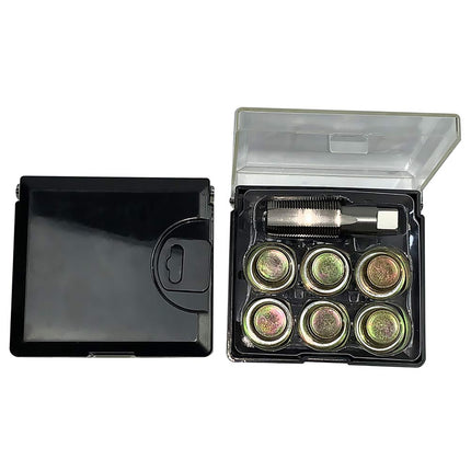 13-piece Automotive Oil Pan Thread Repair Tool Kit for Car Engine Maintenance