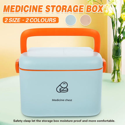 Large Capacity Home First Aid Kit Standing Emergency Medical Storage Box Use