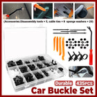 435PCS Car Buckle Set for Auto Body Trim Bumper Fender Panel Replacement Repair