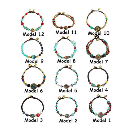 Vintage Ethnic Style Bracelet for Women Simple Weaving String Fashion Jewellery