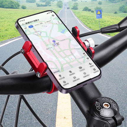 Bicycle Aluminum Fixed Phone Mount Shockproof Universal Sturdy Durable Holder