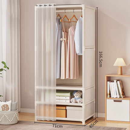 Multi-Function Clothes Storage Rack for Home Bedroom Space Saving Durable