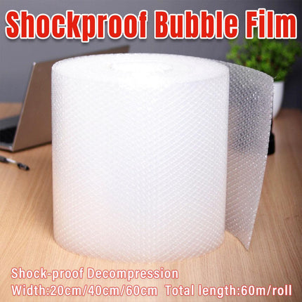 Bubble Wrap Roll Shockproof Packaging Foam Paper Express Shipping Protective