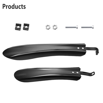 Universal Bike Mudguard Set Mountain Bicycle Front Rear Fender Rain Shield Use