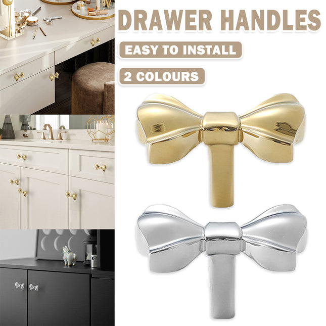 French Bow Drawer Handles Simple Closet Cabinet Pulls Vintage Furniture Knobs