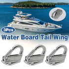 3PCS Stainless Steel Spring Hooks Heavy Duty Clip Hook for Boat Coat Hanger Use
