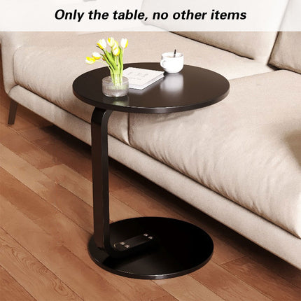 Small Round Coffee Table Simple Sofa Side Table Compact Modern Home Furniture