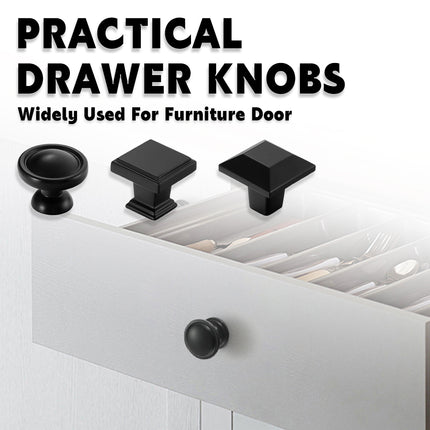 Black Copper Cabinet Handle Wardrobe Drawer Pull Door Handle for Cabinets