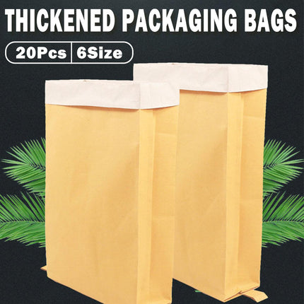 20pcs Thickened Paper Plastic Composite Packing Bag Sealable Storage Pouch