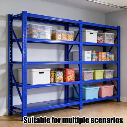 Multi-Layer Cargo Storage Shelf Warehouse Shelving Unit Heavy Duty Metal Rack