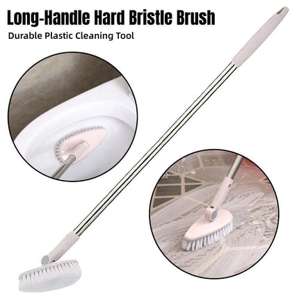 Multifunctional Floor Brush Long Handle Cleaning Brush for Tiles and Home Use