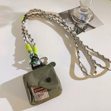 Mobile Phone Lanyard Woven Crossbody Strap Universal Holder for Secure Carrying