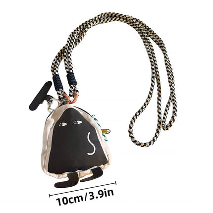 Mobile Phone Lanyard Woven Crossbody Strap Universal Holder for Secure Carrying