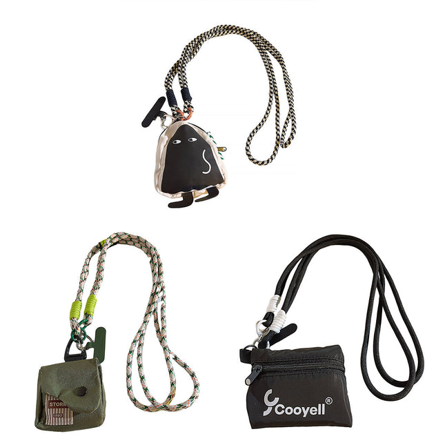 Mobile Phone Lanyard Woven Crossbody Strap Universal Holder for Secure Carrying