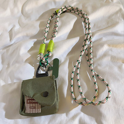 Mobile Phone Lanyard Woven Crossbody Strap Universal Holder for Secure Carrying