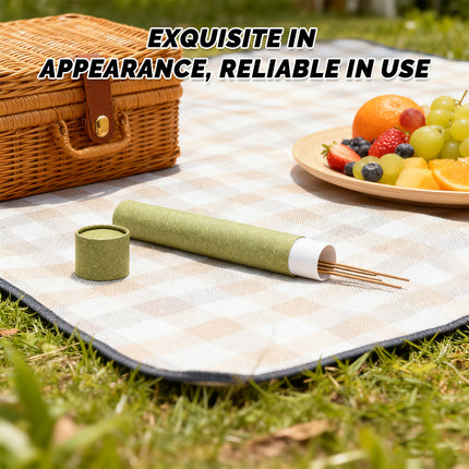 10PCS Incense Paper Tubes 200g Capacity 2 Colours Durable Thickness Material