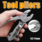 Multi Function Folding Pocket Plier Screwdriver Camping Survival Tools Portable