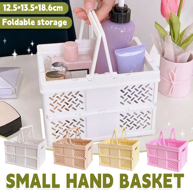 Desktop Organizer Rack Folding Storage Boxes Decorative Shelf For Home Office