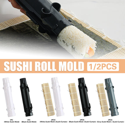 Sushi Roll Mold Non-Stick Food Grade Plastic for Home Kitchen DIY Sushi Making