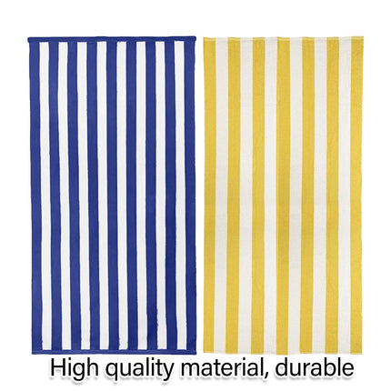 4pcs Striped Bath Towels 75x150cm Soft Absorbent Cotton Towels for Bathroom