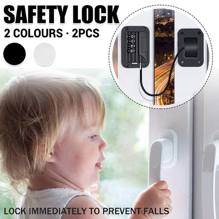 2 PCS Refrigerator Lock Fridge Cabinet Child Safety Childproof Window Door Locks