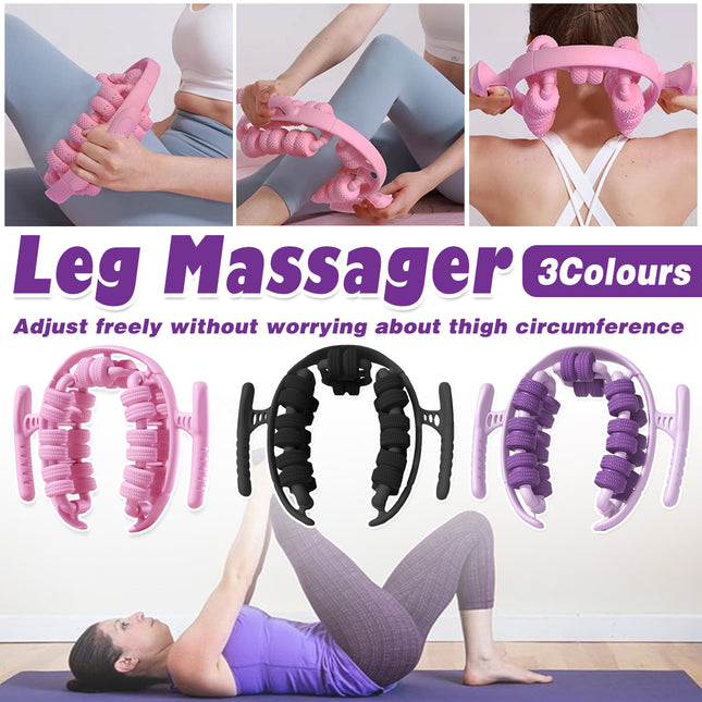 Yoga Wheel Muscle Massage Roller Stretching Fitness Exercise Training Equipment