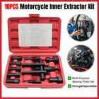 10PCS Motorcycle Inner Bearing Puller 2 Jaw Wheel Bearings Seals Maintenance