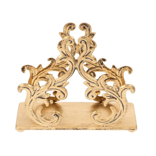 Willow Branch Style Iron Paper Towel Holder Vertical Napkin Rack For Kitchen Use