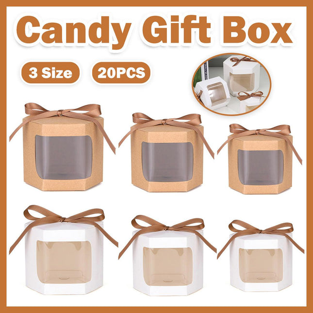 20PCS Small Gift Box Candy Storage Box Party Favor Treat Packaging Recyclable