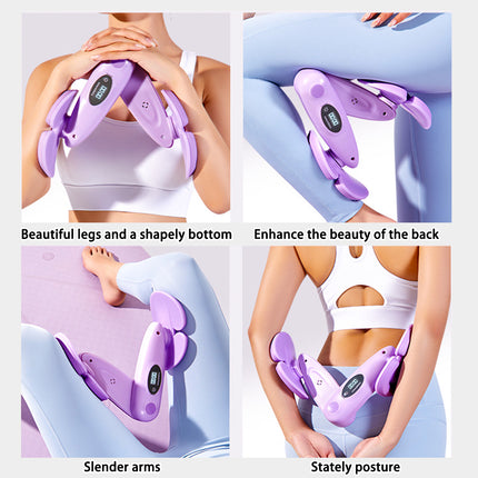 Pelvic Floor Muscle Trainer Thigh Exerciser Butt Lifter Postpartum Fitness Tool