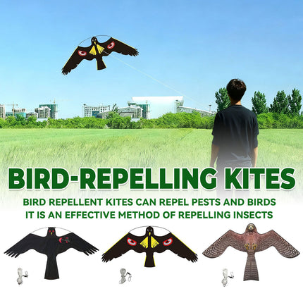 Bird-Repelling Kite Durable for Garden Farm Orchard Crop Pest Bird Control Use