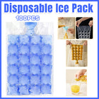 Disposable Ice Pack Bag 100PCS Water Injection Ice Cube Mold Tear Ice Grid