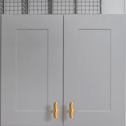 Copper Cabinet Handles 4 Sizes Gold Light Luxury Pulls for Drawer Wardrobe Door