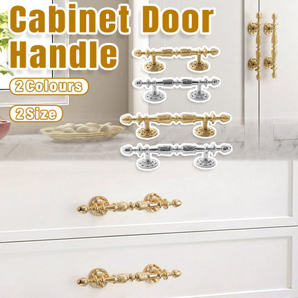 French Cabinet Door Handles Long Pull Retro Style for Closet Drawer Cupboard Use