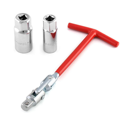 3PCS Car Spark Plug Socket Wrench Spark Plug Socket Removal Installation Tool