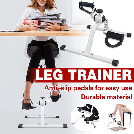 Mini Folding Exercise Bike Home Use Compact Fitness Equipment Foldable Trainer