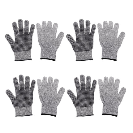 2Pairs Cut-Resistant Gloves Anti-Slip Abrasion Resistant Garden Woodworking
