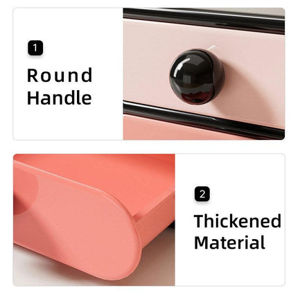 Drawer Cosmetic Organizer Desktop Storage Organizer for Makeup Desk Accessories