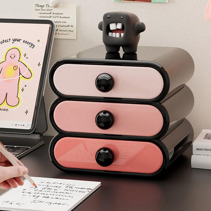 Drawer Cosmetic Organizer Desktop Storage Organizer for Makeup Desk Accessories