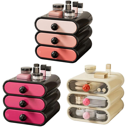 Drawer Cosmetic Organizer Desktop Storage Organizer for Makeup Desk Accessories