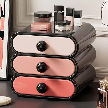 Drawer Cosmetic Organizer Desktop Storage Organizer for Makeup Desk Accessories