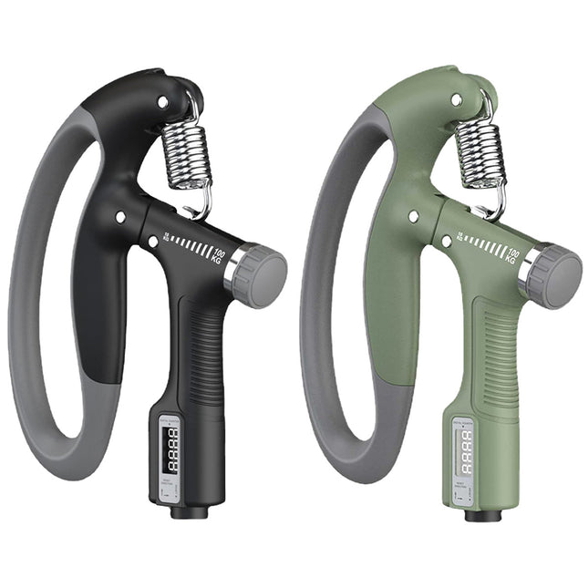 Hand Grip Strength Power Trainer Gripper Strengthener Adjustable Gym Exerciser