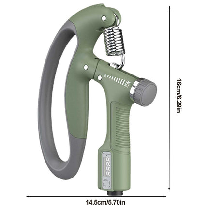 Hand Grip Strength Power Trainer Gripper Strengthener Adjustable Gym Exerciser
