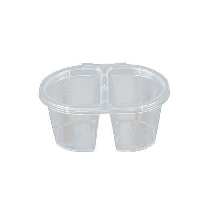 50PCS Takeaway Sauce Cup Clear Leak Proof FoodGrade for Restaurant Home Delivery
