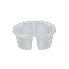 50PCS Takeaway Sauce Cup Clear Leak Proof FoodGrade for Restaurant Home Delivery