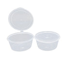 50PCS Takeaway Sauce Cup Clear Leak Proof FoodGrade for Restaurant Home Delivery