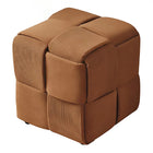 Square Cube Ottoman Foot Stool Durable for Living Room Bedroom Home Decor