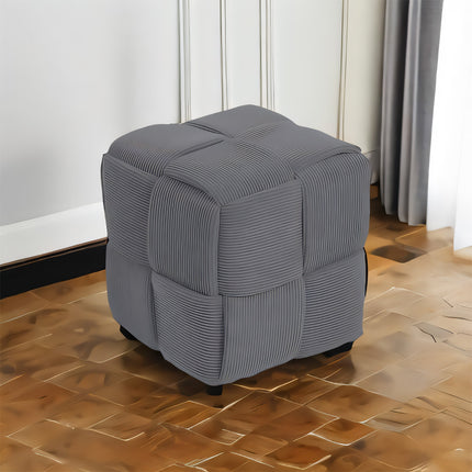 Square Cube Ottoman Foot Stool Durable for Living Room Bedroom Home Decor