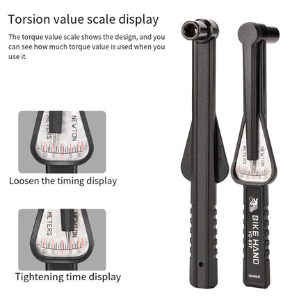 Torque Wrench Bicycle Repair Tool Adjustable For Road Bike Cycle Use Garage Work